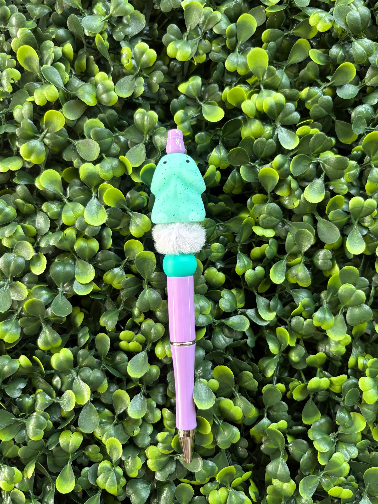 Turquoise Glitter Purple
