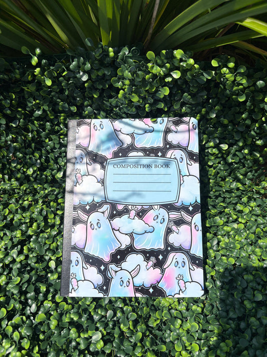 Pastel Ghost Composition Notebook