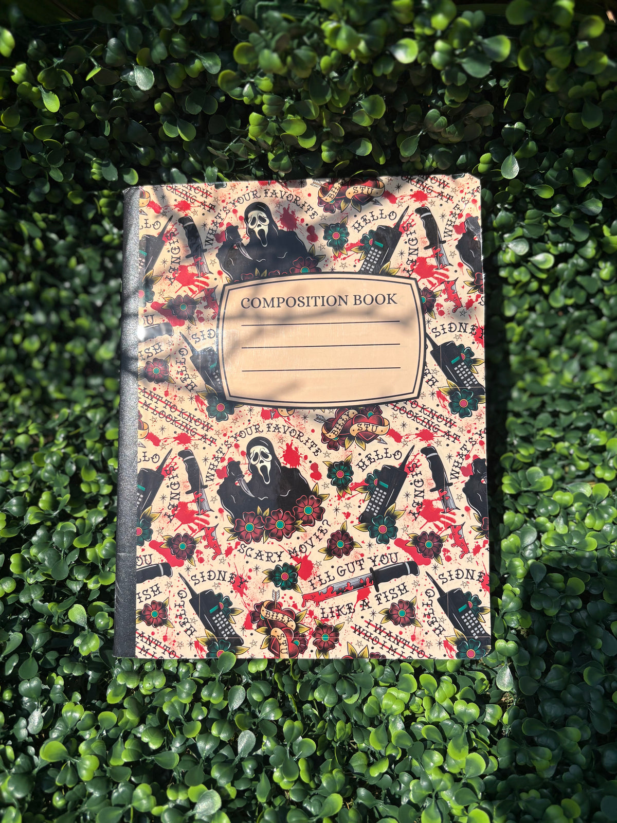 Ghostface Composition Notebook