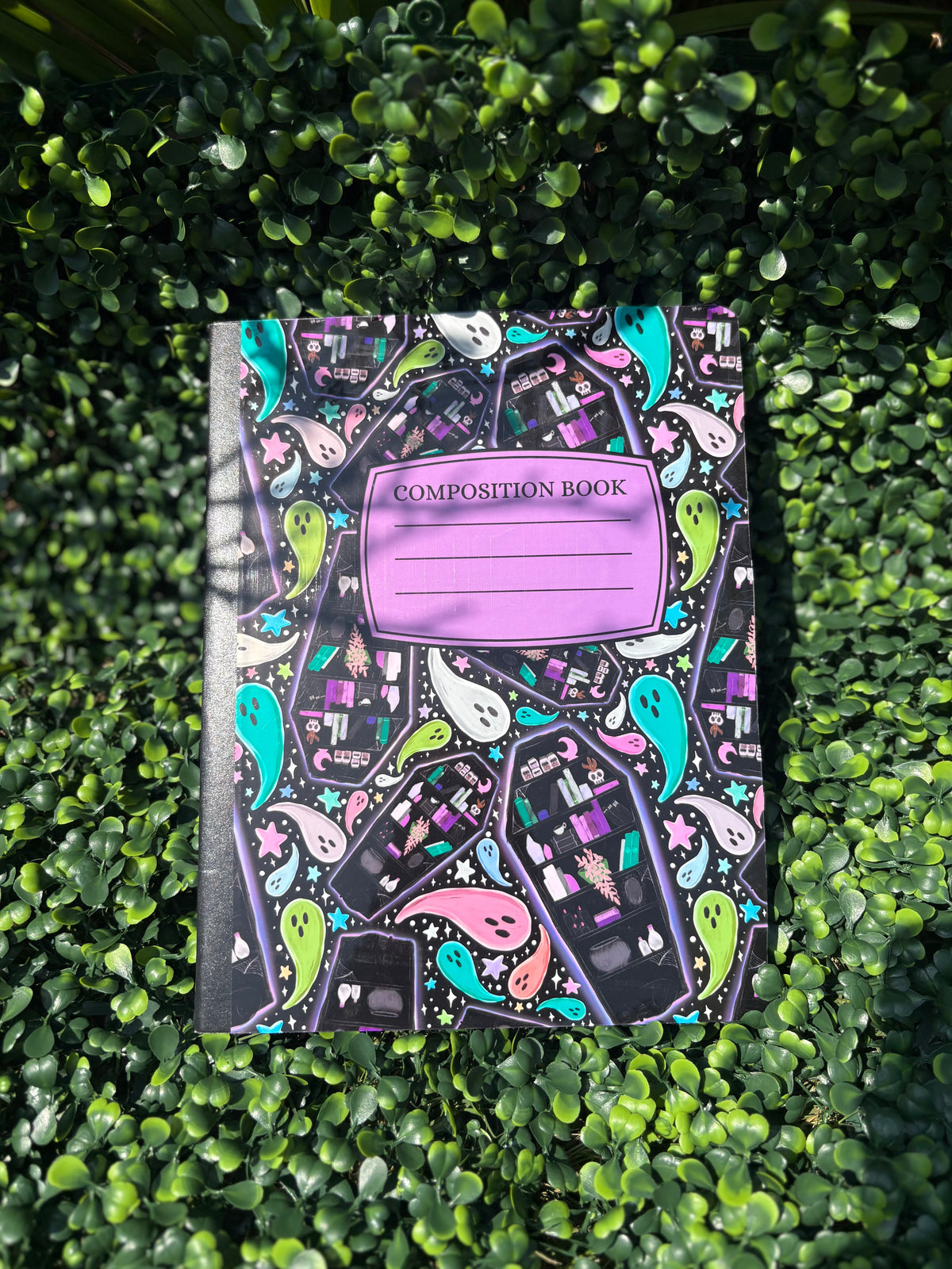 Midnight Spooky Babe Composition Notebook