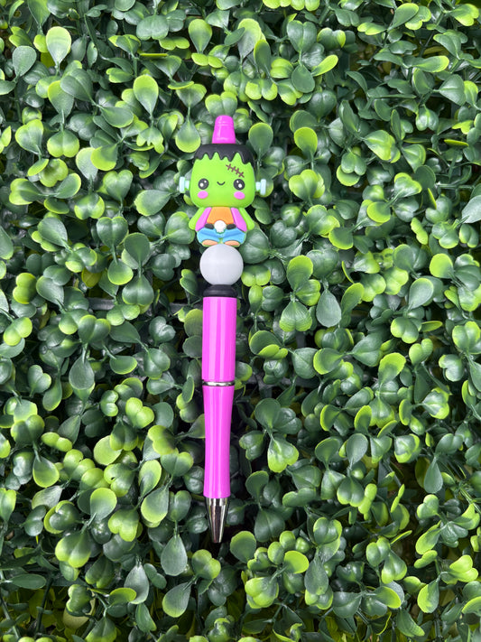 Frankenstein Beaded Pen