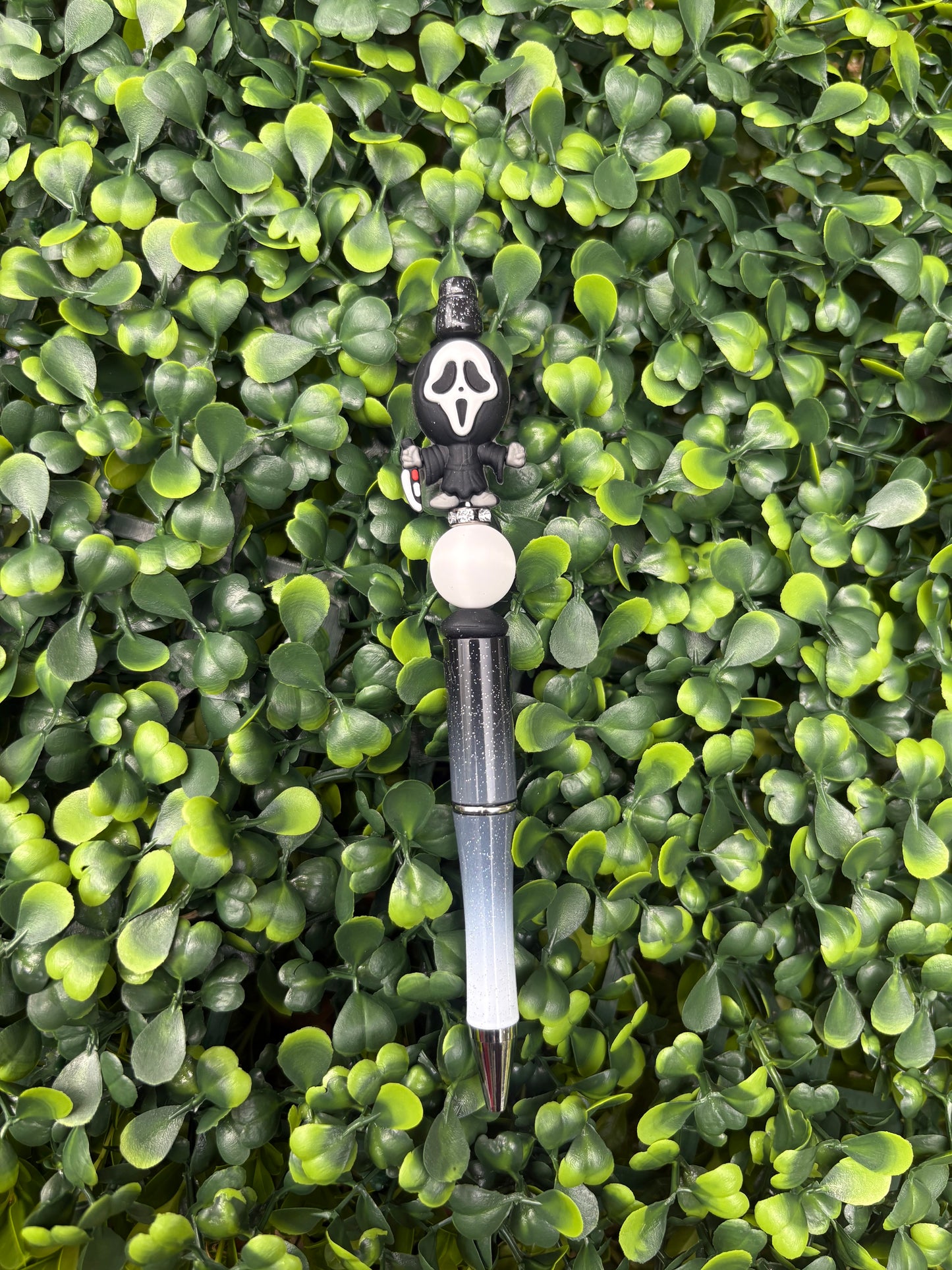 Scream Ghost Beaded Pen