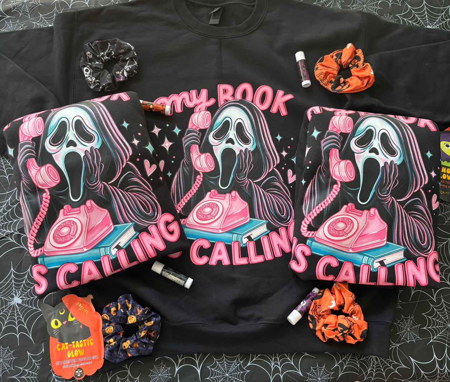 Book is Calling Sweatshirt - BLACK