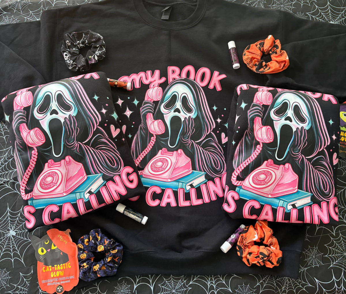 Book is Calling Sweatshirt - BLACK