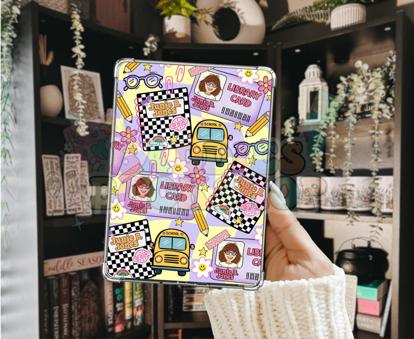 Junie B Jones library card